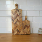 Chevron Paddle Serving Board (small / large)