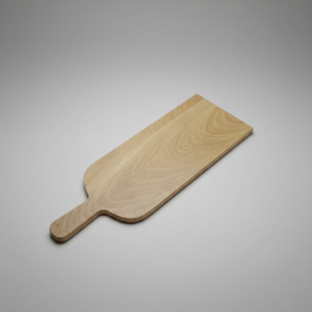 Long Paddle Cheese Board, Mango Wood Charcuterie Serving Board 60cm