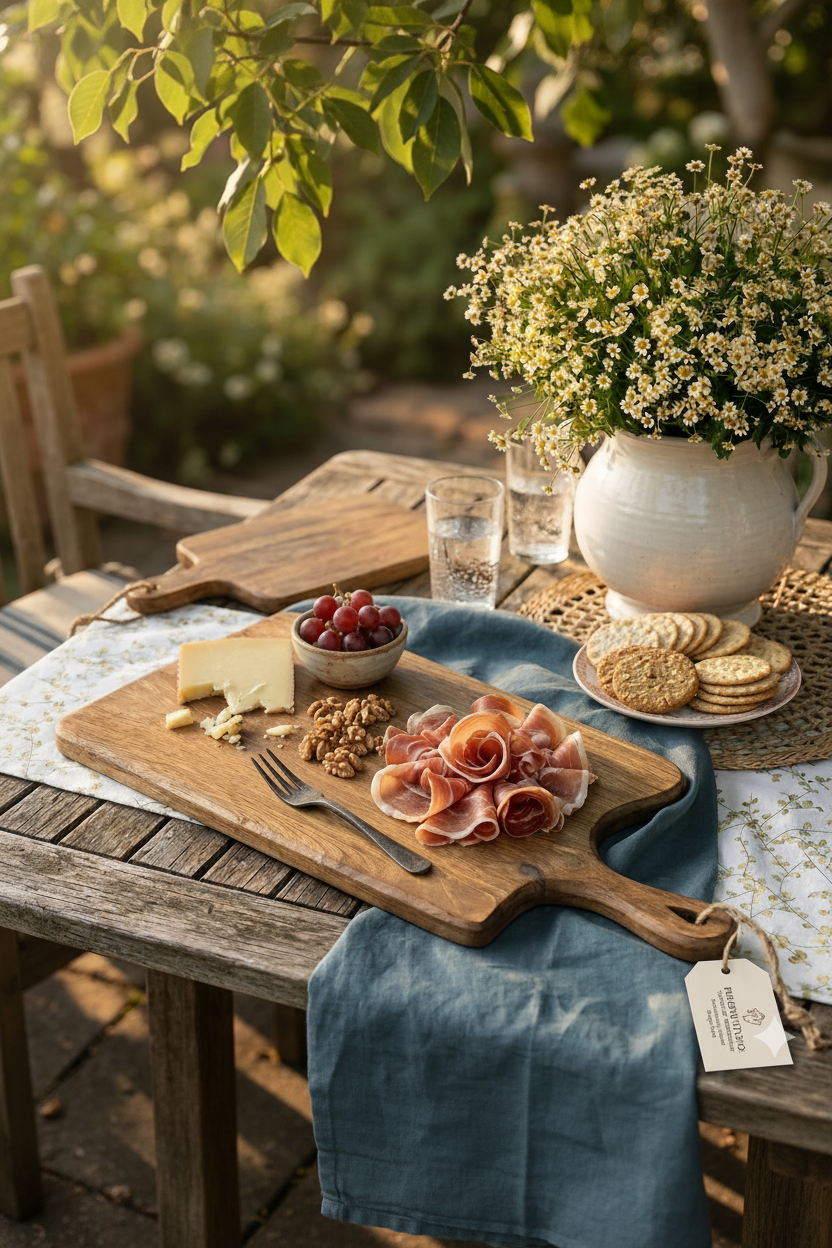 Mango Wood Cheese Board — 54cm